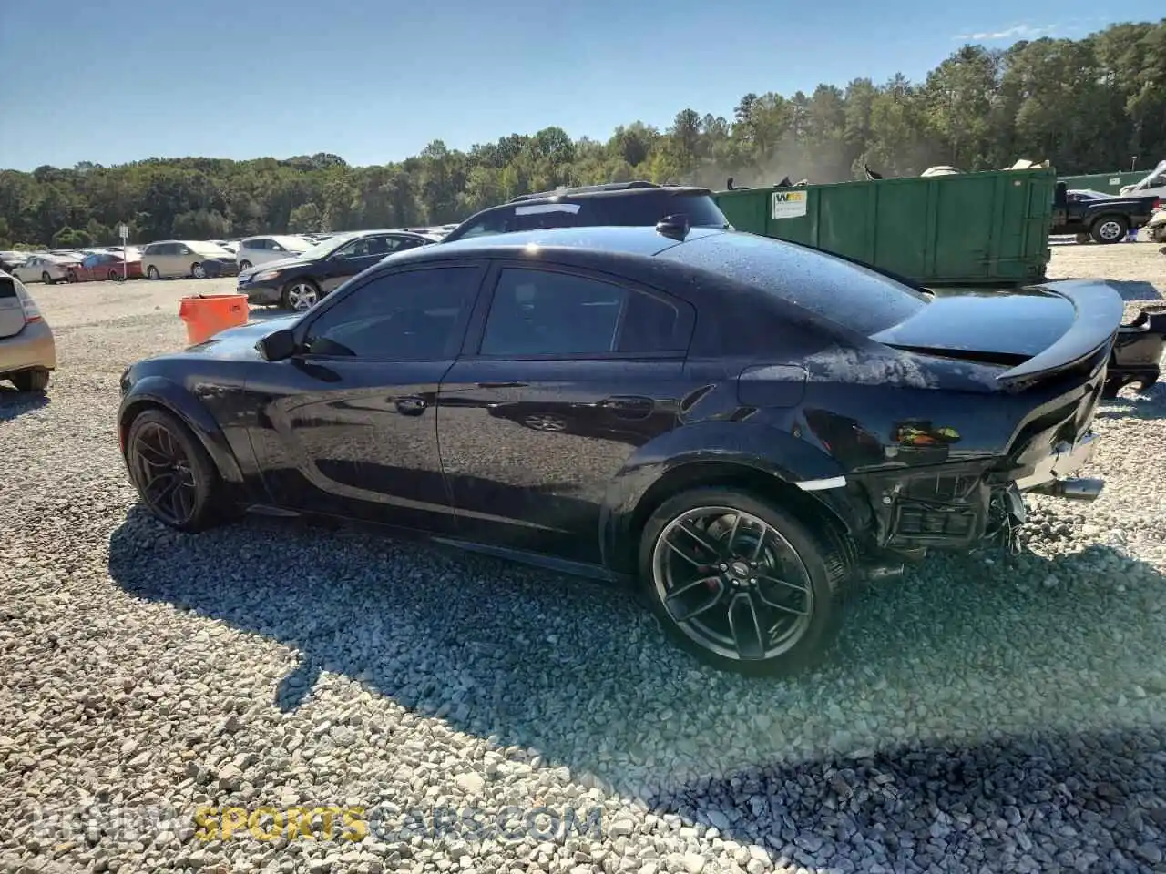 2 Photograph of a damaged car 2C3CDXGJXMH591405 DODGE CHARGER 2021