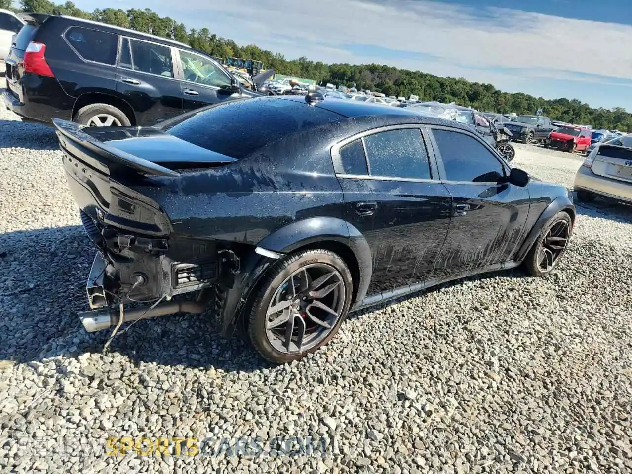 3 Photograph of a damaged car 2C3CDXGJXMH591405 DODGE CHARGER 2021