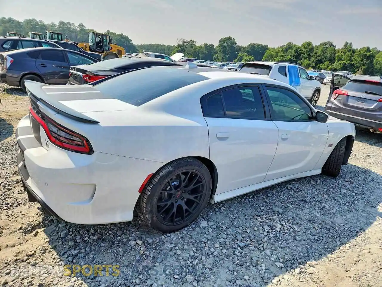 3 Photograph of a damaged car 2C3CDXGJXMH592747 DODGE CHARGER 2021