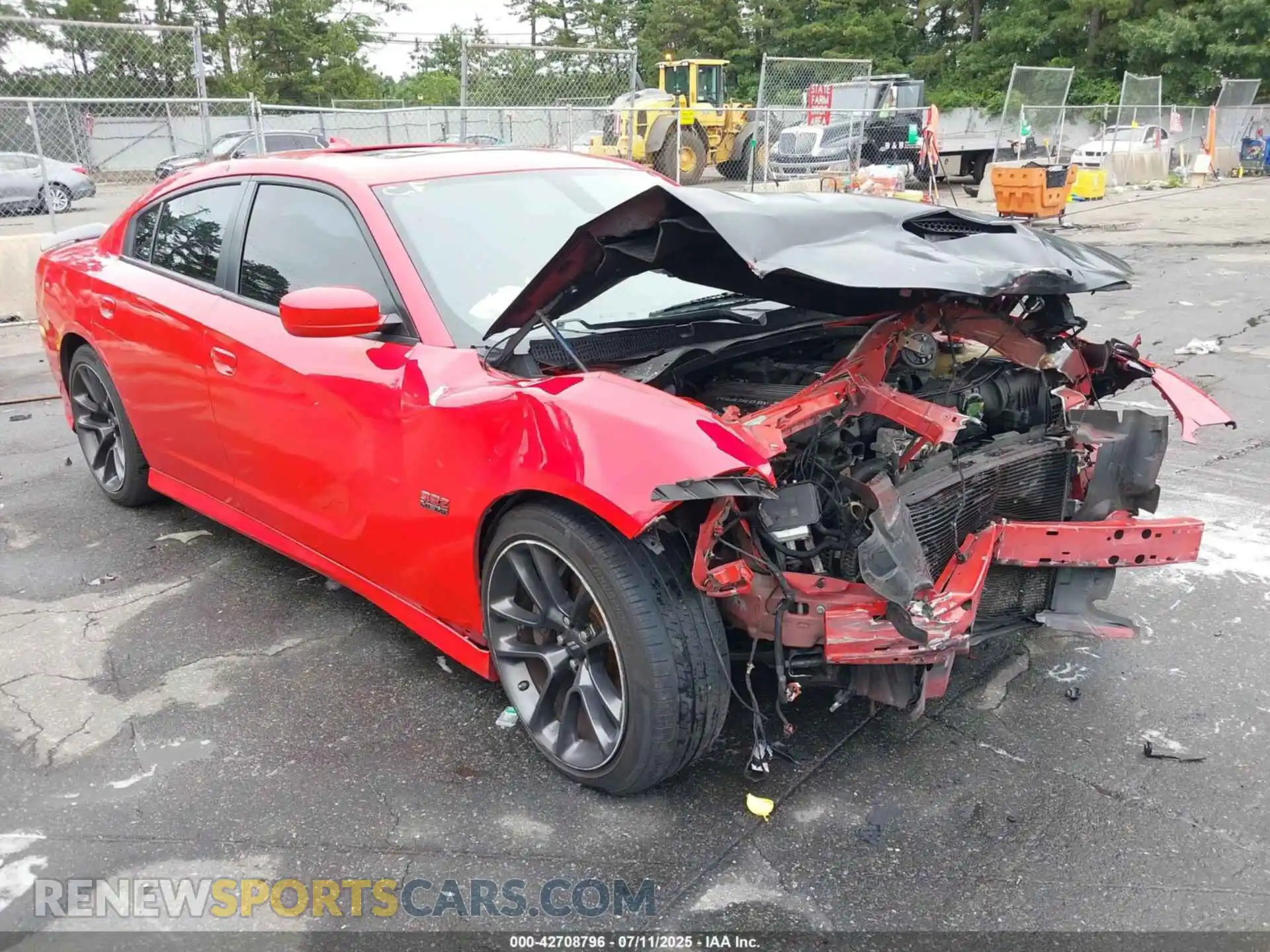 1 Photograph of a damaged car 2C3CDXGJXMH612057 DODGE CHARGER 2021