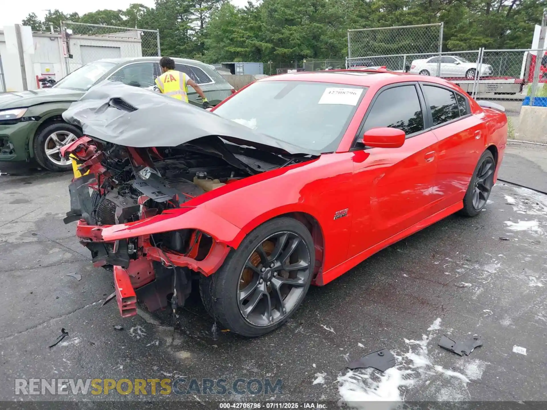 2 Photograph of a damaged car 2C3CDXGJXMH612057 DODGE CHARGER 2021