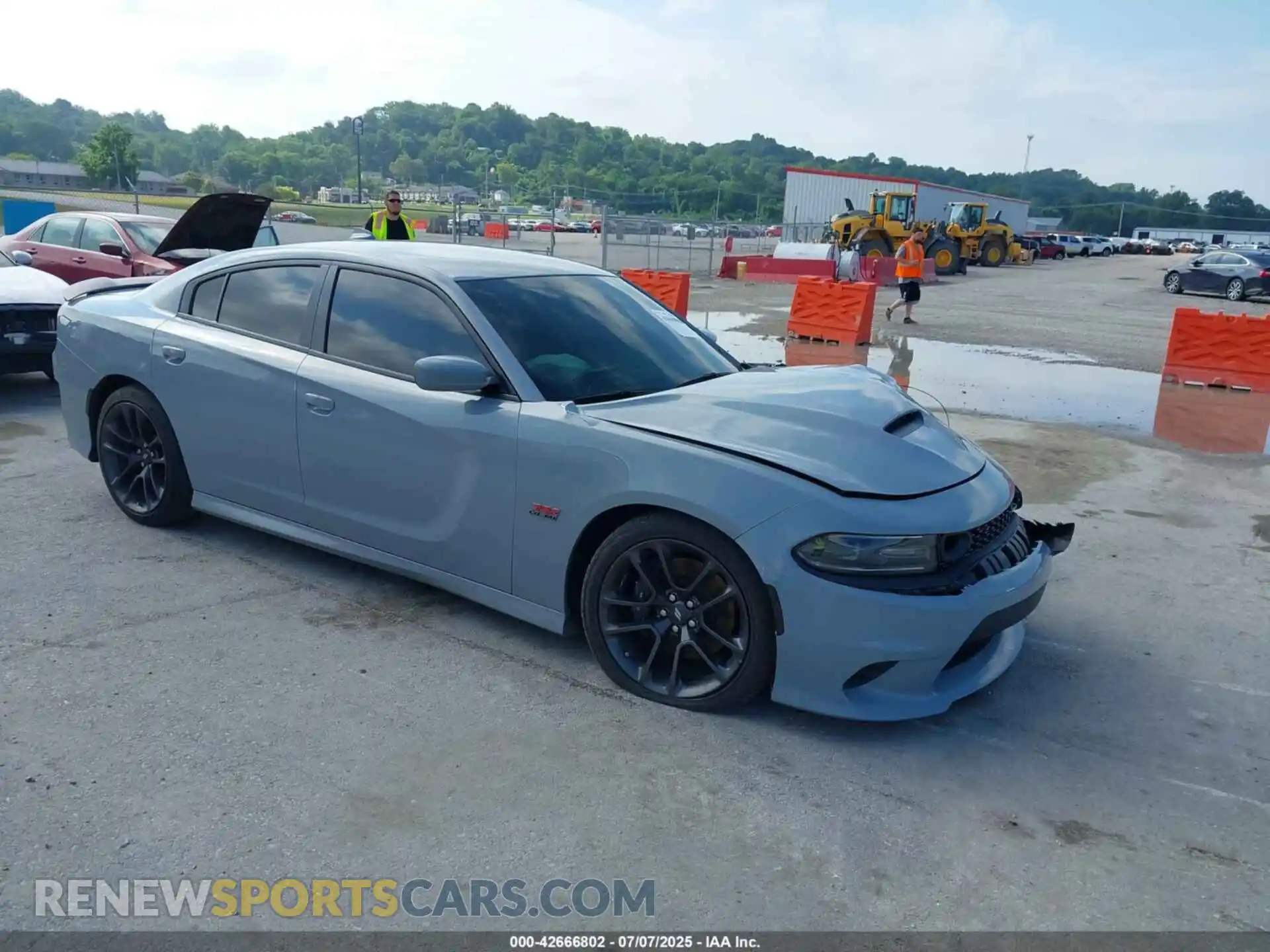 1 Photograph of a damaged car 2C3CDXGJXMH659217 DODGE CHARGER 2021