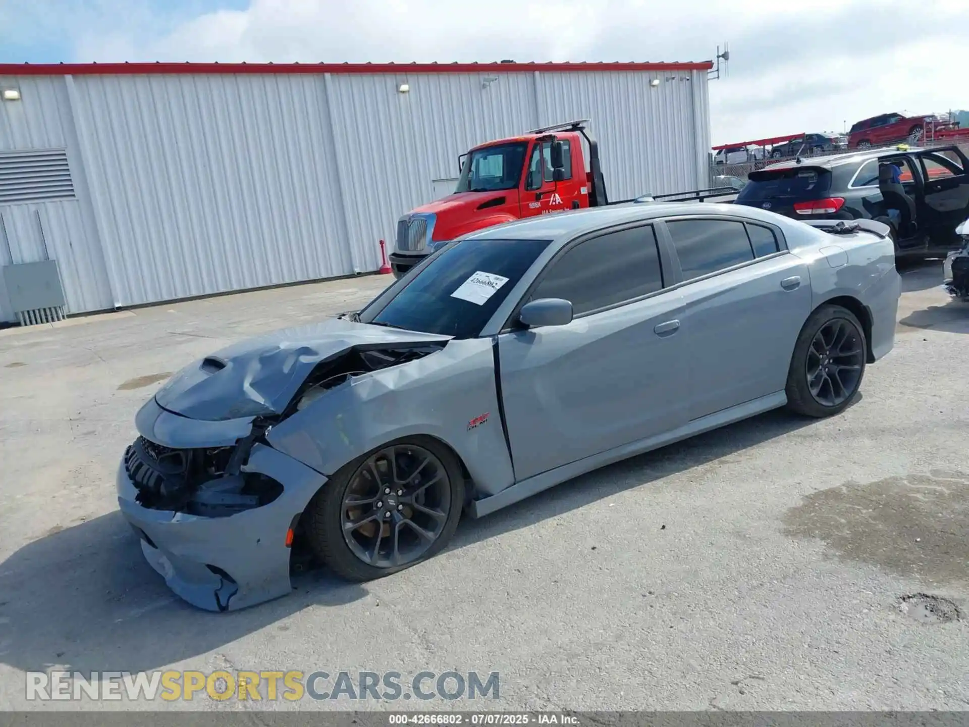 2 Photograph of a damaged car 2C3CDXGJXMH659217 DODGE CHARGER 2021