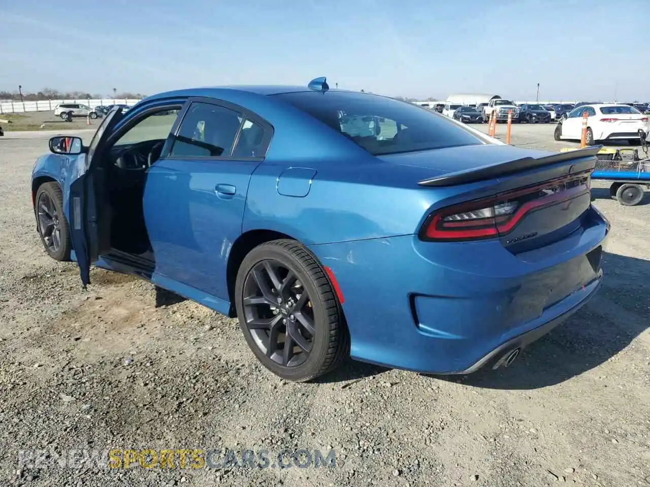 2 Photograph of a damaged car 2C3CDXHG0MH591867 DODGE CHARGER 2021