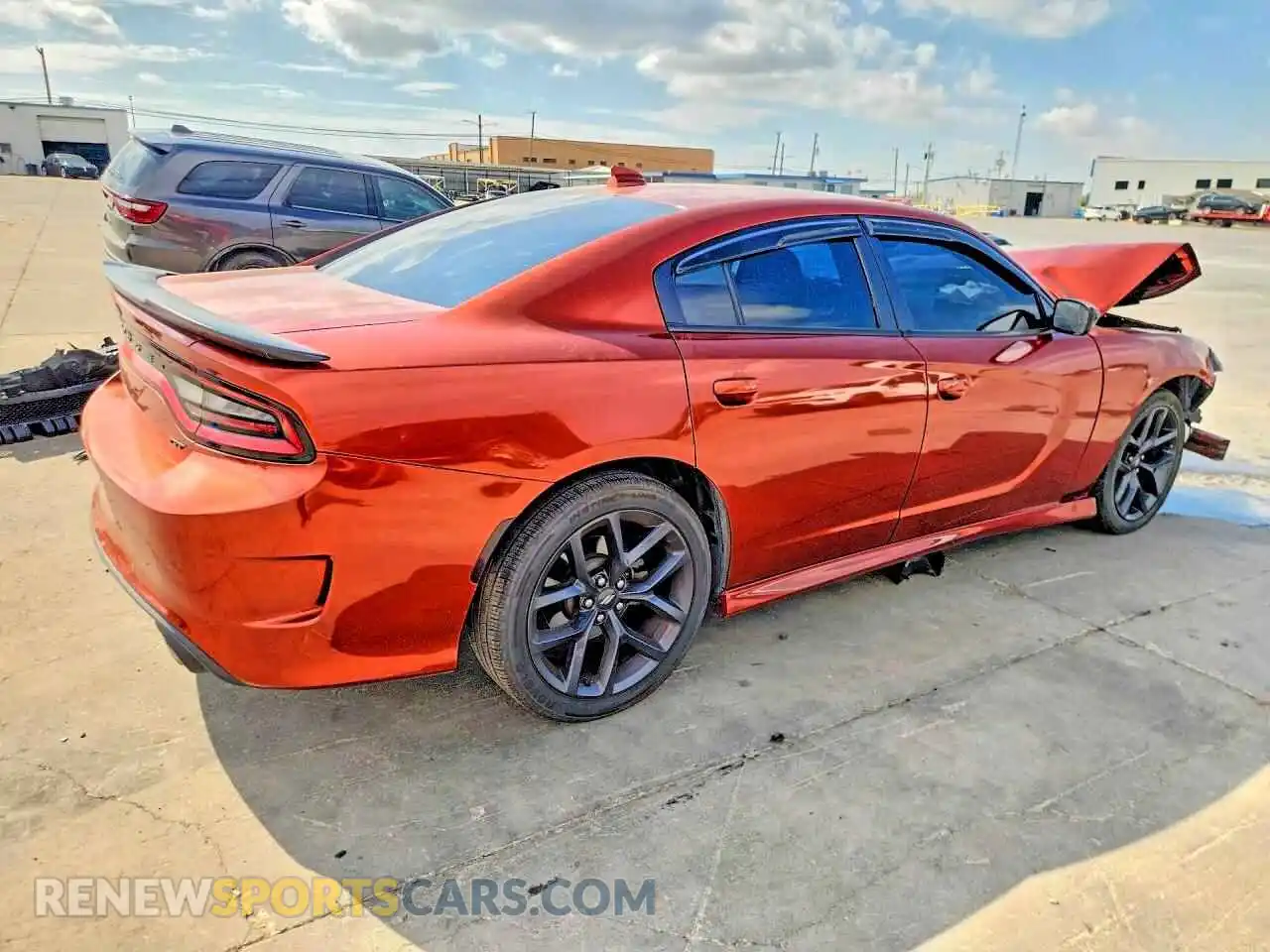 3 Photograph of a damaged car 2C3CDXHG0MH602141 DODGE CHARGER 2021