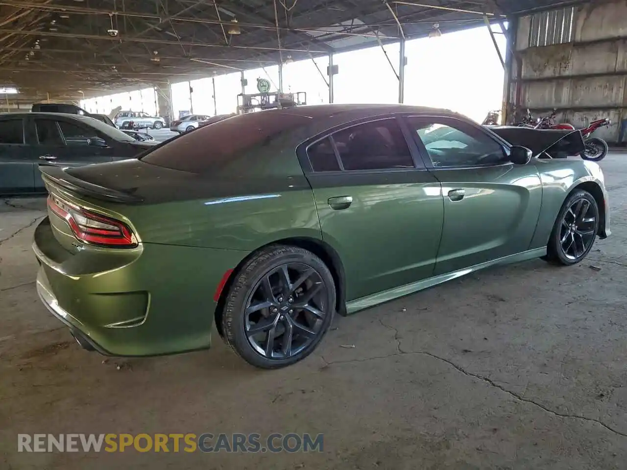 3 Photograph of a damaged car 2C3CDXHG0MH659424 DODGE CHARGER 2021