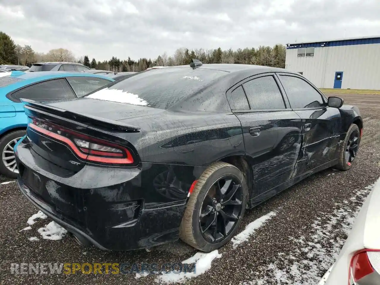 3 fotografías del automóvil dañado 2C3CDXHG1MH518510 DODGE CHARGER 2021