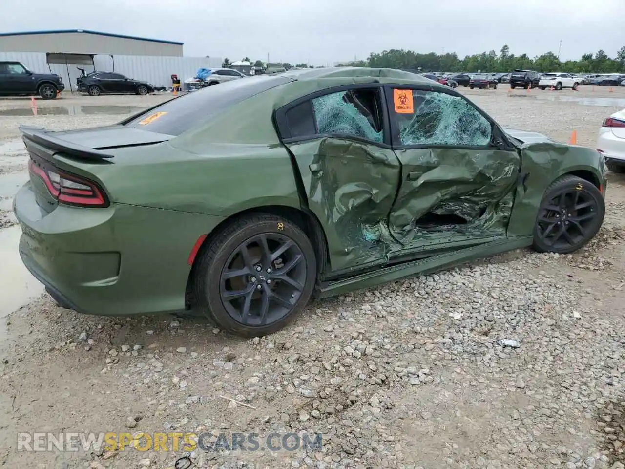 3 Photograph of a damaged car 2C3CDXHG1MH629073 DODGE CHARGER 2021