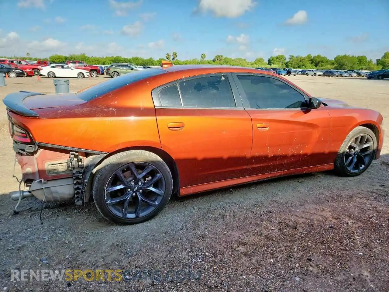 3 Photograph of a damaged car 2C3CDXHG1MH643958 DODGE CHARGER 2021