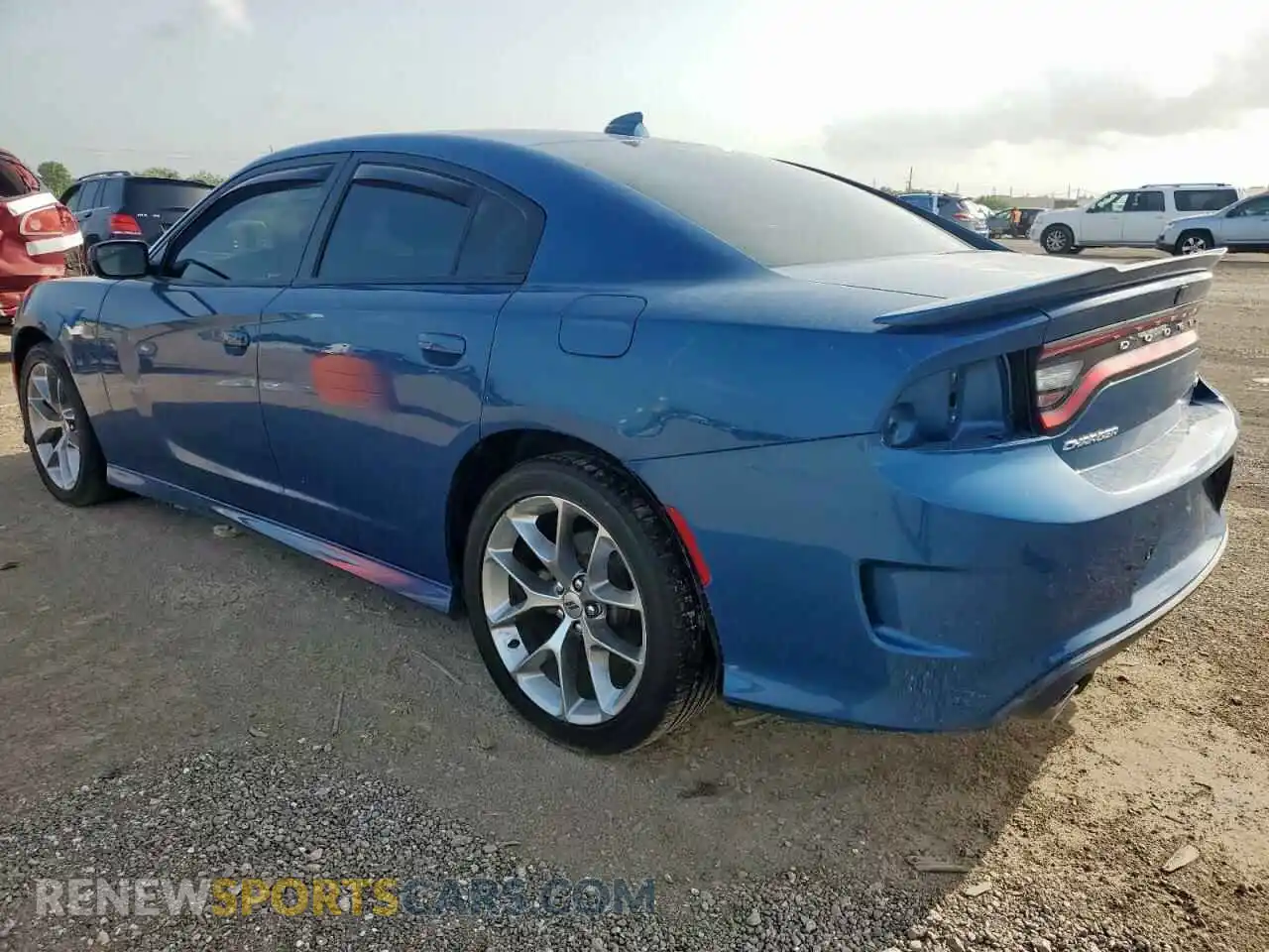 2 Photograph of a damaged car 2C3CDXHG1MH643992 DODGE CHARGER 2021
