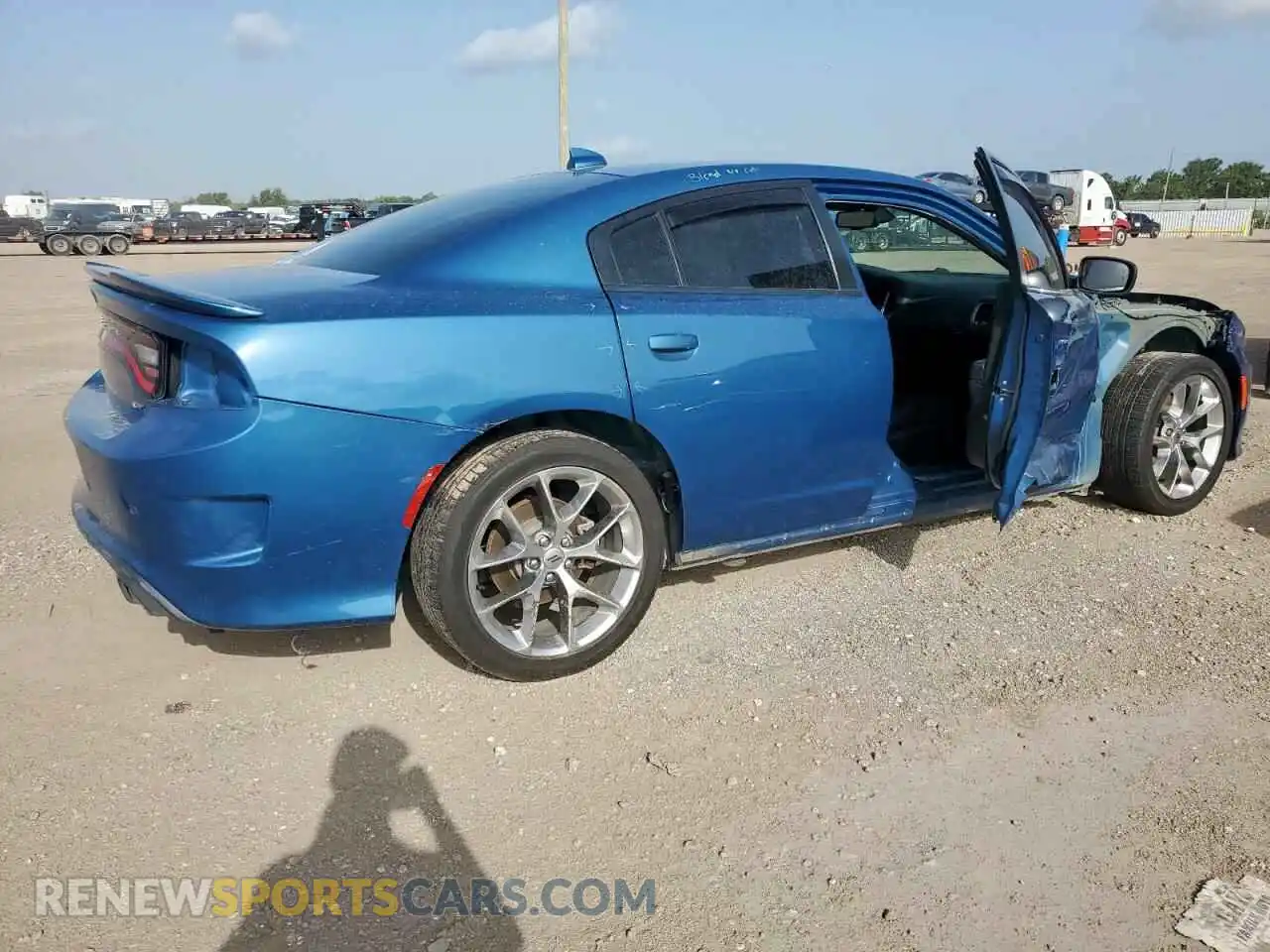 3 Photograph of a damaged car 2C3CDXHG1MH643992 DODGE CHARGER 2021