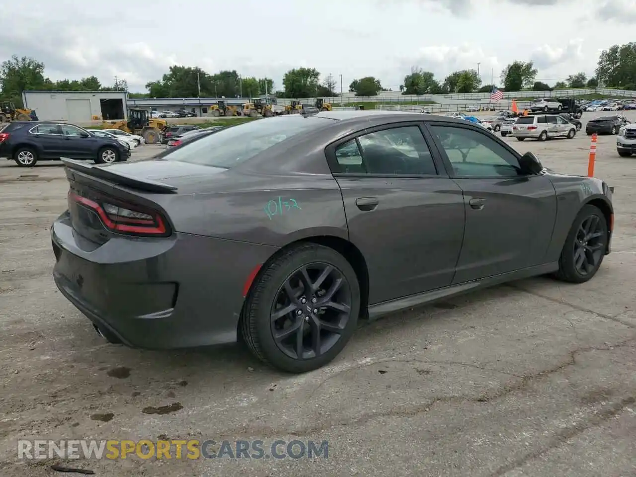 3 Photograph of a damaged car 2C3CDXHG2MH600973 DODGE CHARGER 2021