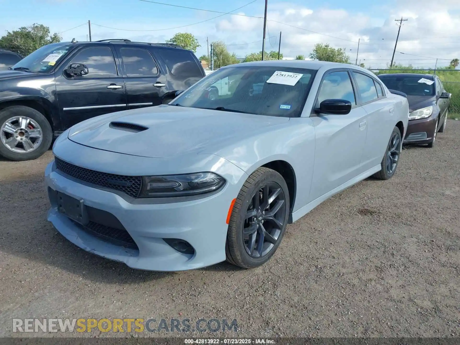 2 Photograph of a damaged car 2C3CDXHG2MH601007 DODGE CHARGER 2021