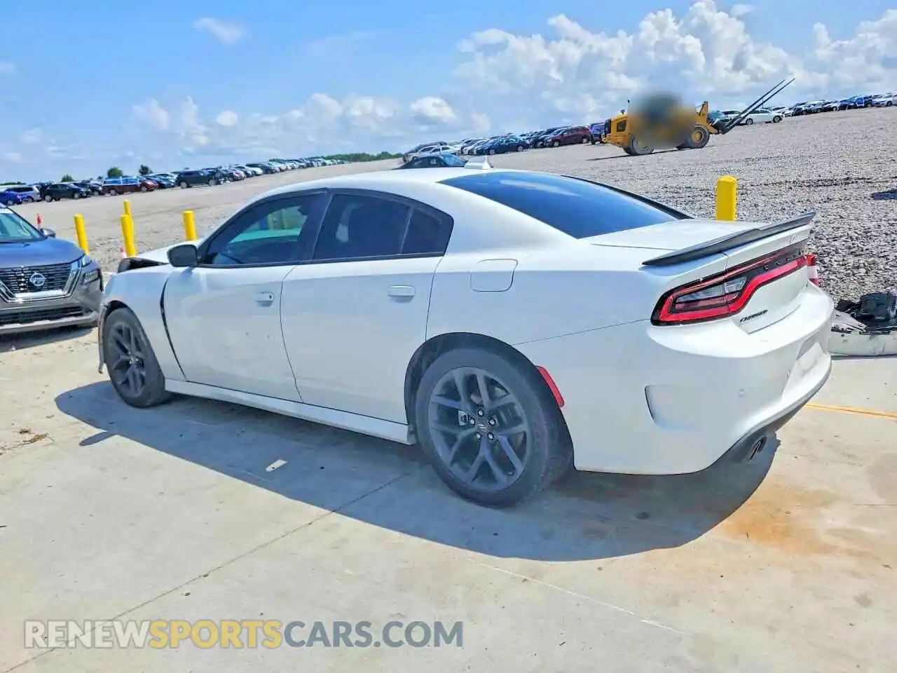 2 Photograph of a damaged car 2C3CDXHG2MH613156 DODGE CHARGER 2021