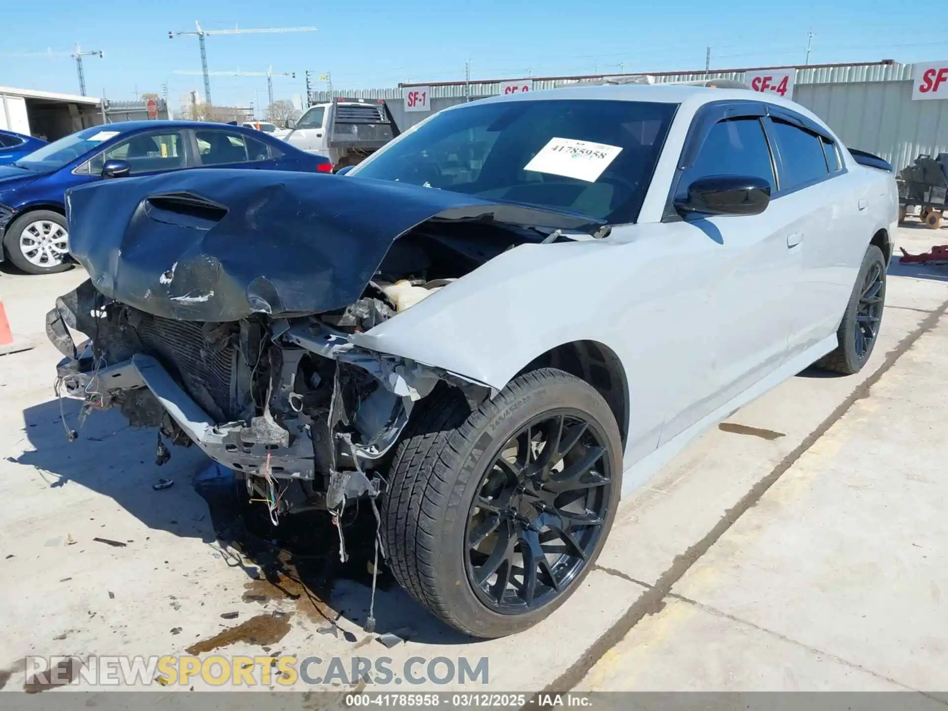 2 Фотография поврежденного автомобиля 2C3CDXHG2MH629146 DODGE CHARGER 2021