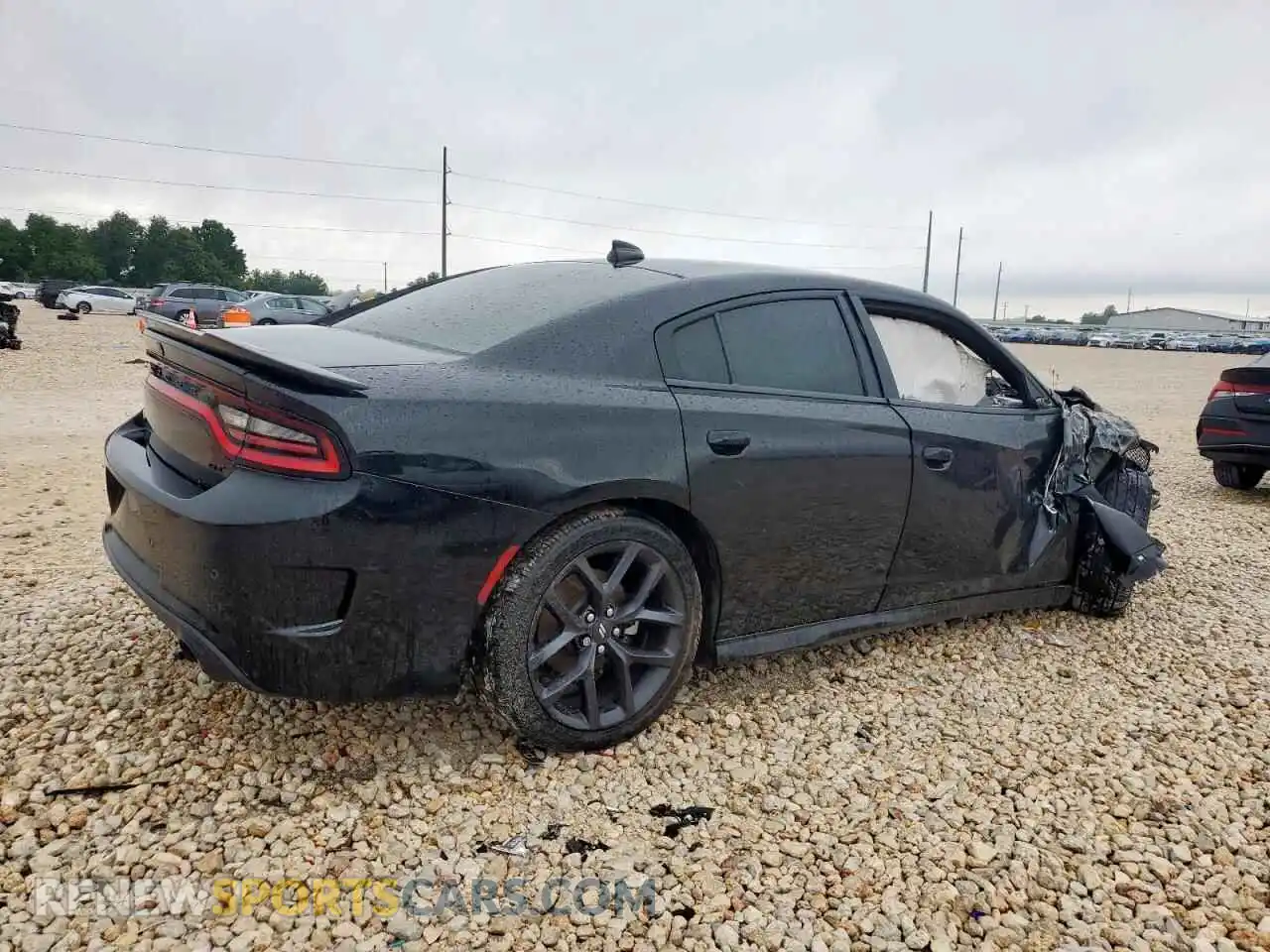 3 Photograph of a damaged car 2C3CDXHG2MH644519 DODGE CHARGER 2021