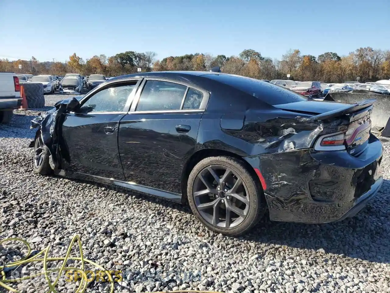 2 Photograph of a damaged car 2C3CDXHG2MH656072 DODGE CHARGER 2021