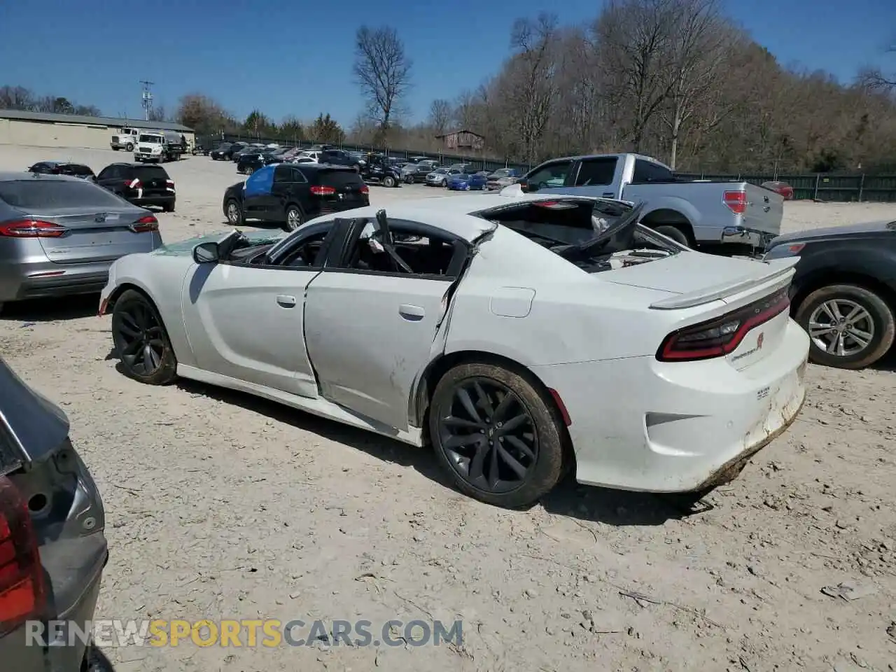 2 Photograph of a damaged car 2C3CDXHG3MH561892 DODGE CHARGER 2021