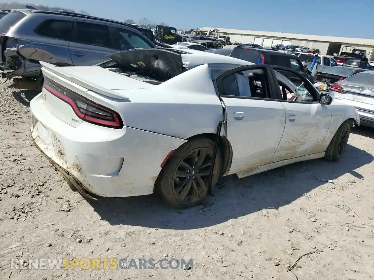 3 Photograph of a damaged car 2C3CDXHG3MH561892 DODGE CHARGER 2021