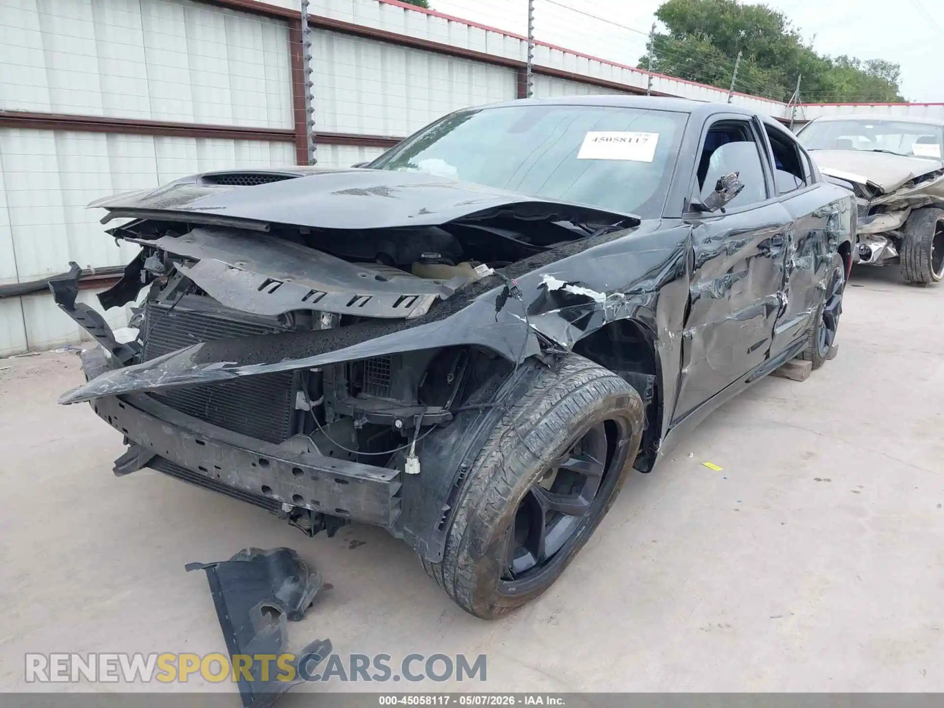 2 Photograph of a damaged car 2C3CDXHG3MH565974 DODGE CHARGER 2021