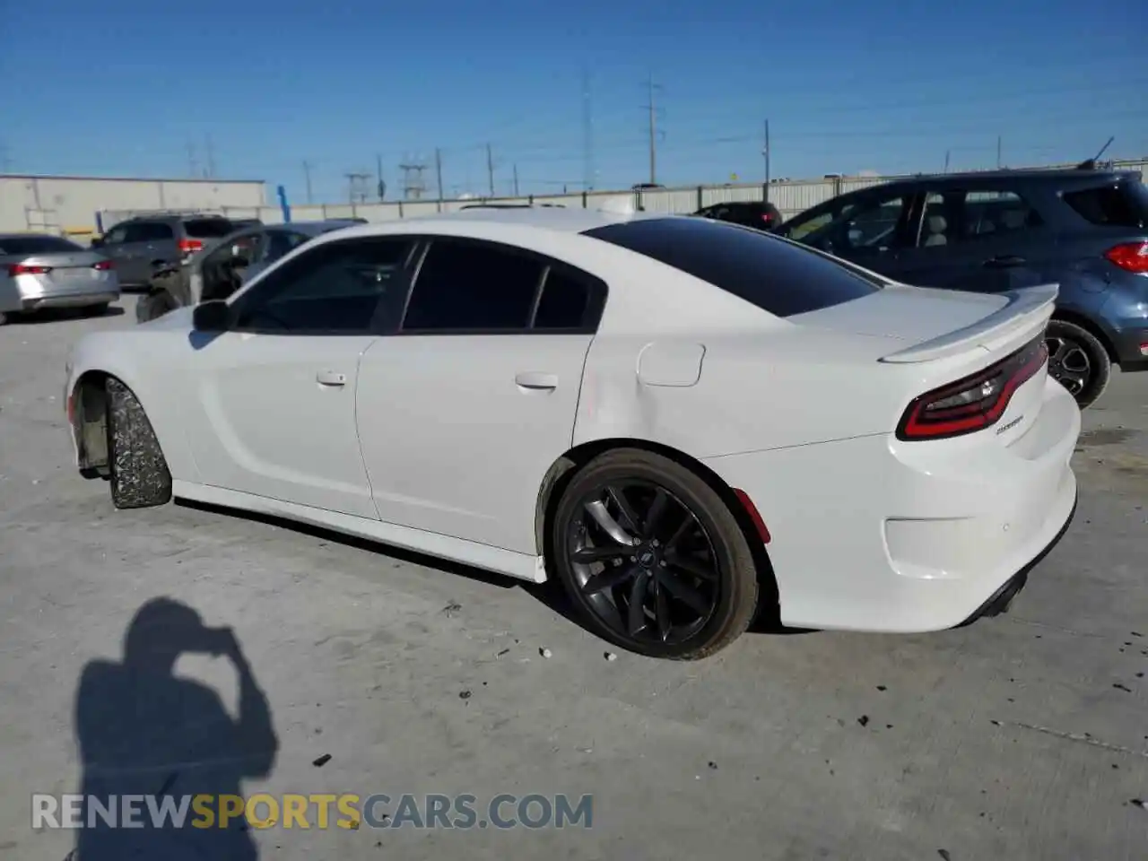 2 Photograph of a damaged car 2C3CDXHG3MH569412 DODGE CHARGER 2021
