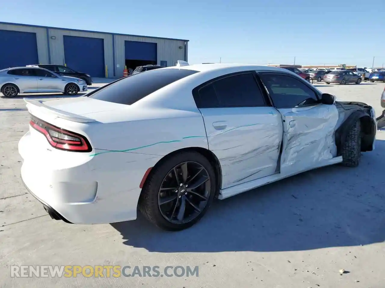 3 Photograph of a damaged car 2C3CDXHG3MH569412 DODGE CHARGER 2021