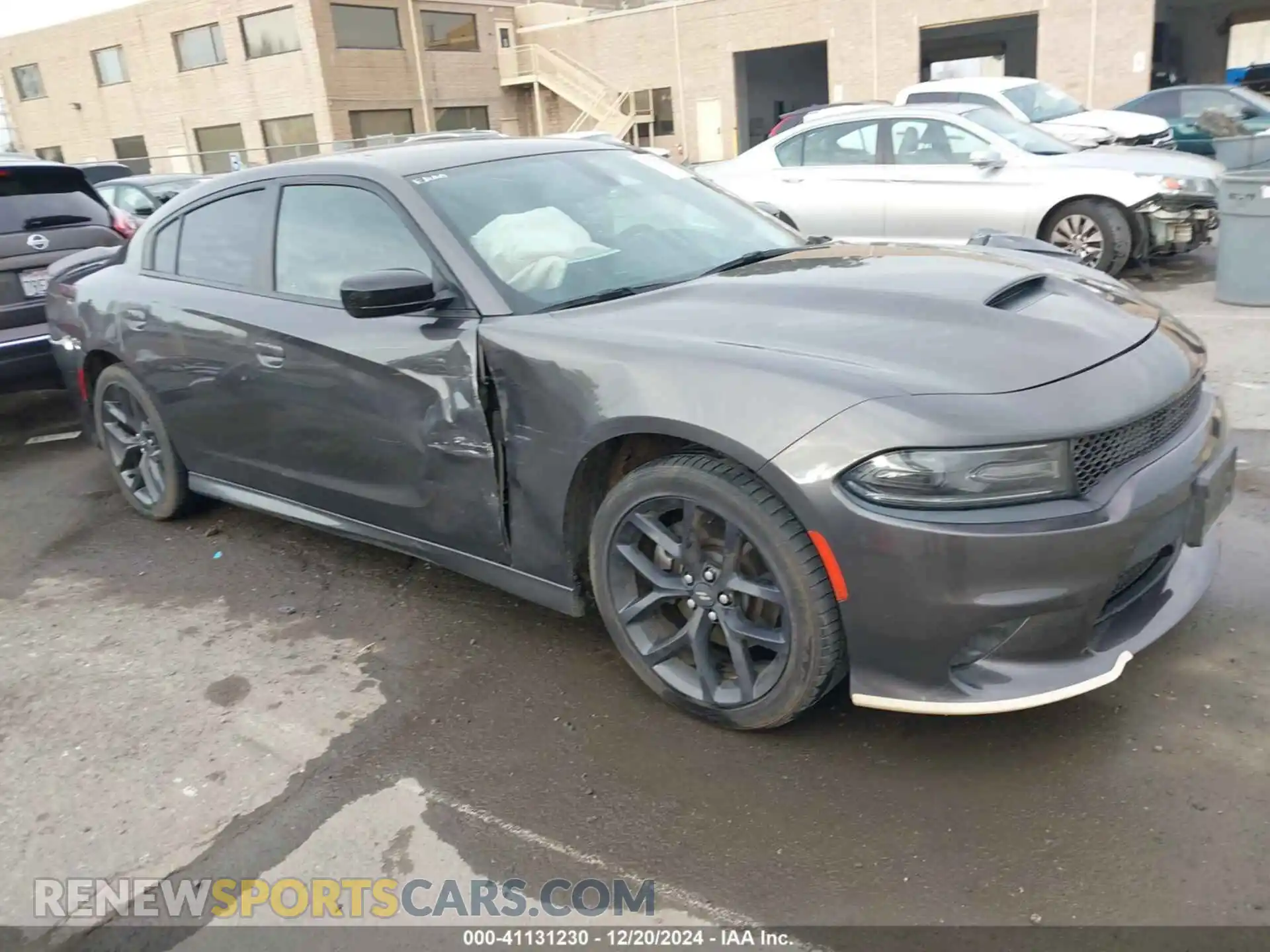 1 Photograph of a damaged car 2C3CDXHG3MH628765 DODGE CHARGER 2021