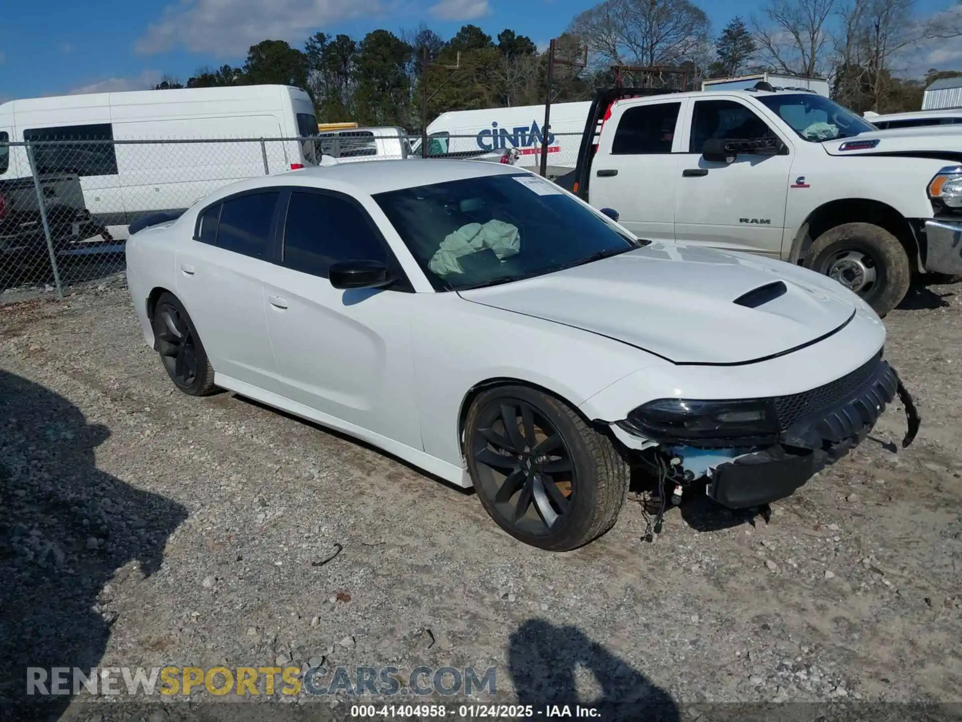1 Photograph of a damaged car 2C3CDXHG3MH653164 DODGE CHARGER 2021