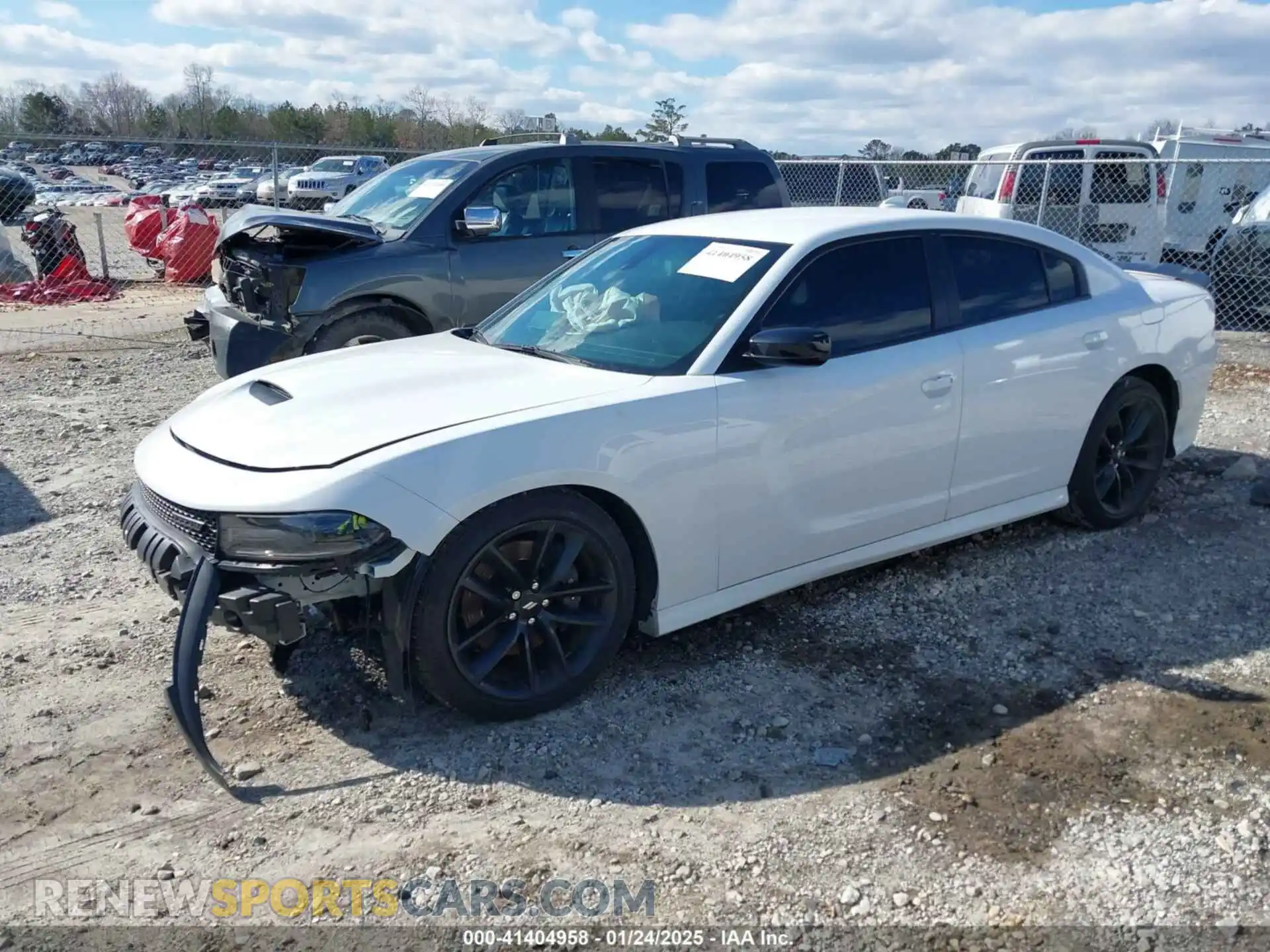 2 Photograph of a damaged car 2C3CDXHG3MH653164 DODGE CHARGER 2021