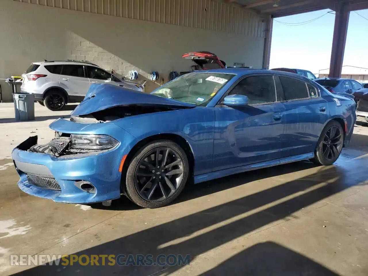 1 Photograph of a damaged car 2C3CDXHG3MH656632 DODGE CHARGER 2021