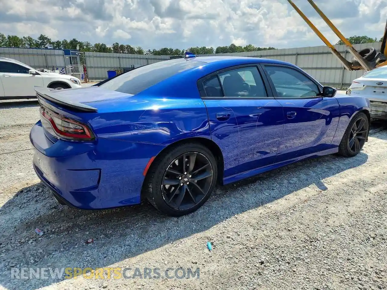 3 Photograph of a damaged car 2C3CDXHG3MH673219 DODGE CHARGER 2021