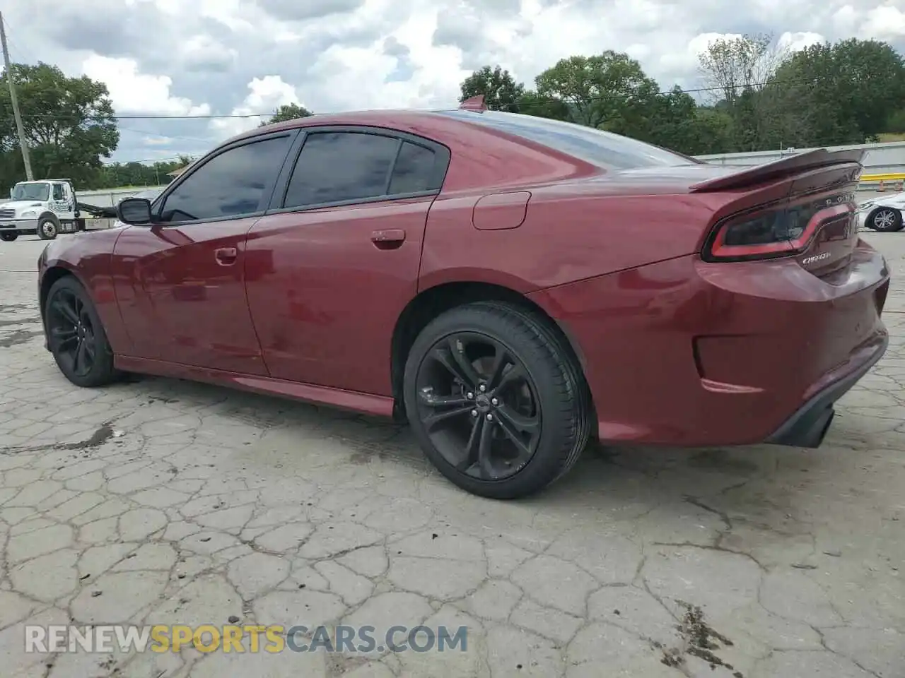 2 Photograph of a damaged car 2C3CDXHG4MH518887 DODGE CHARGER 2021