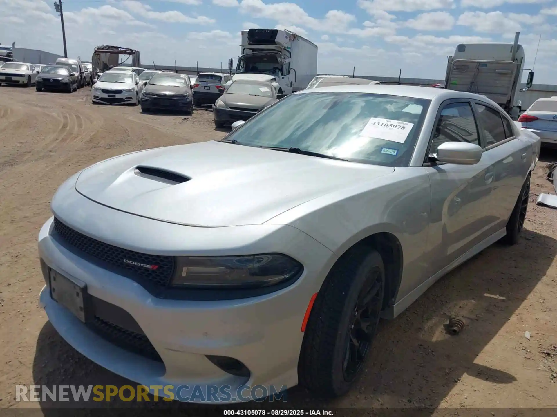 2 Photograph of a damaged car 2C3CDXHG4MH527783 DODGE CHARGER 2021