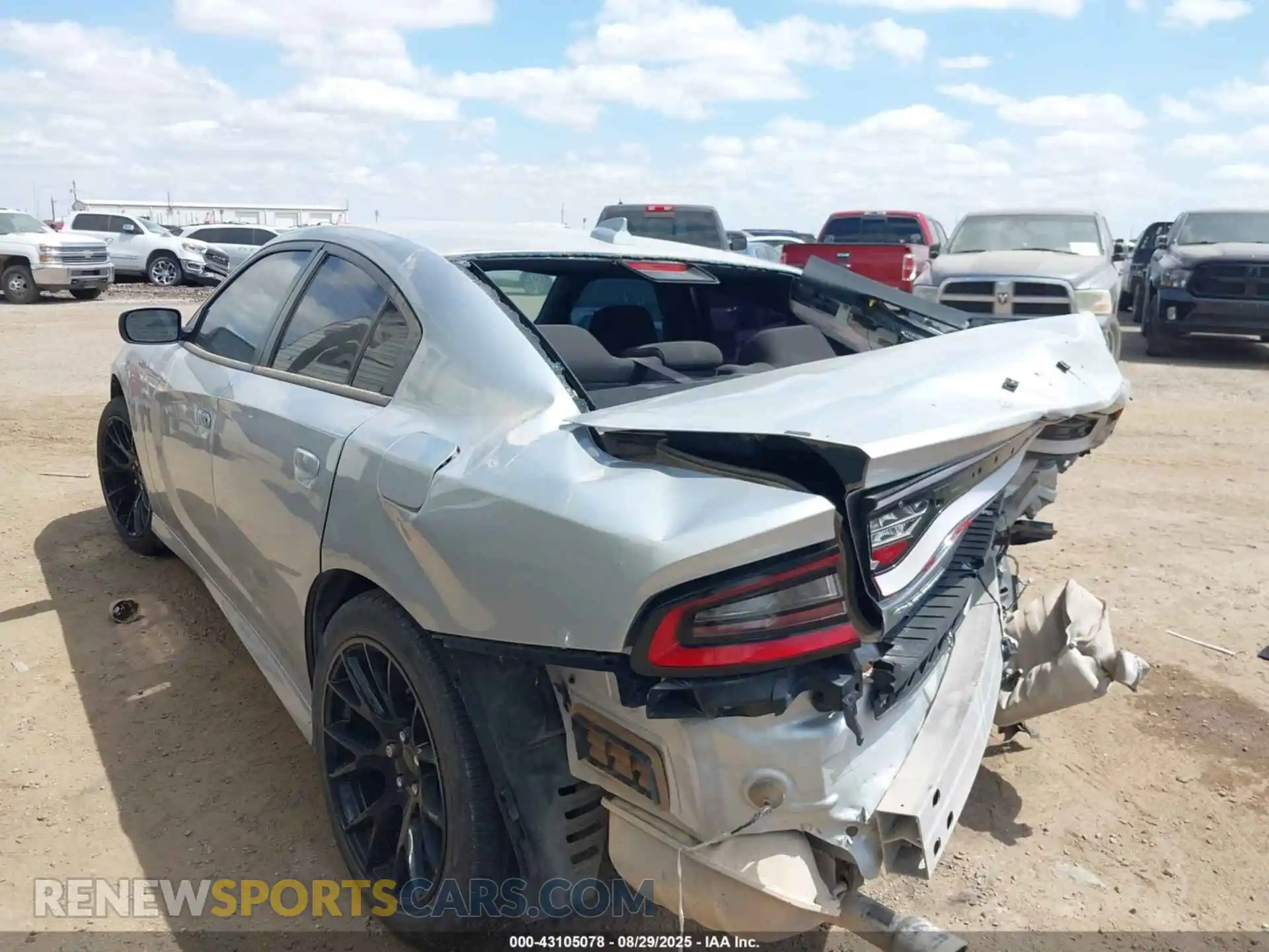 3 Photograph of a damaged car 2C3CDXHG4MH527783 DODGE CHARGER 2021