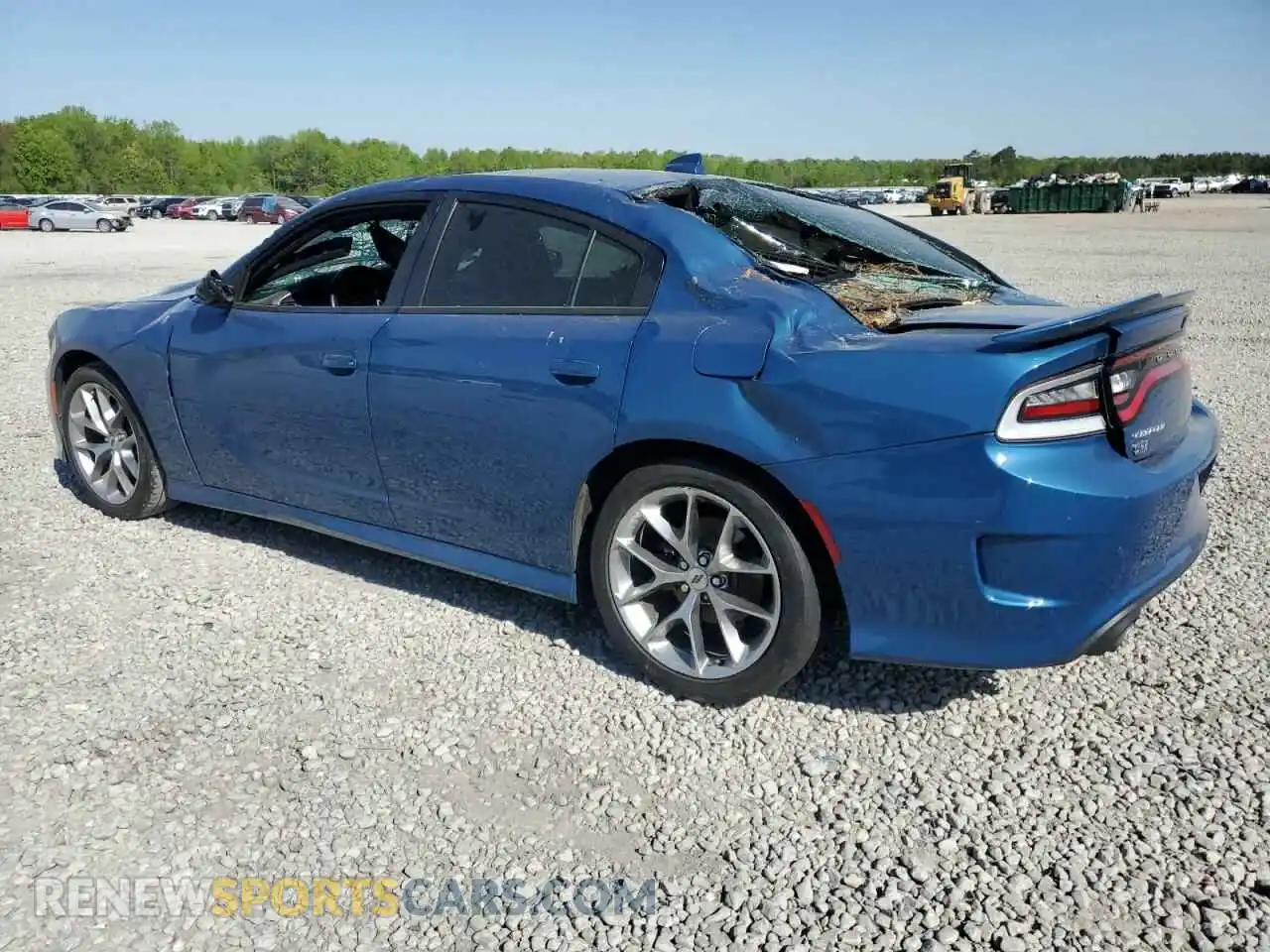 2 Photograph of a damaged car 2C3CDXHG4MH542087 DODGE CHARGER 2021