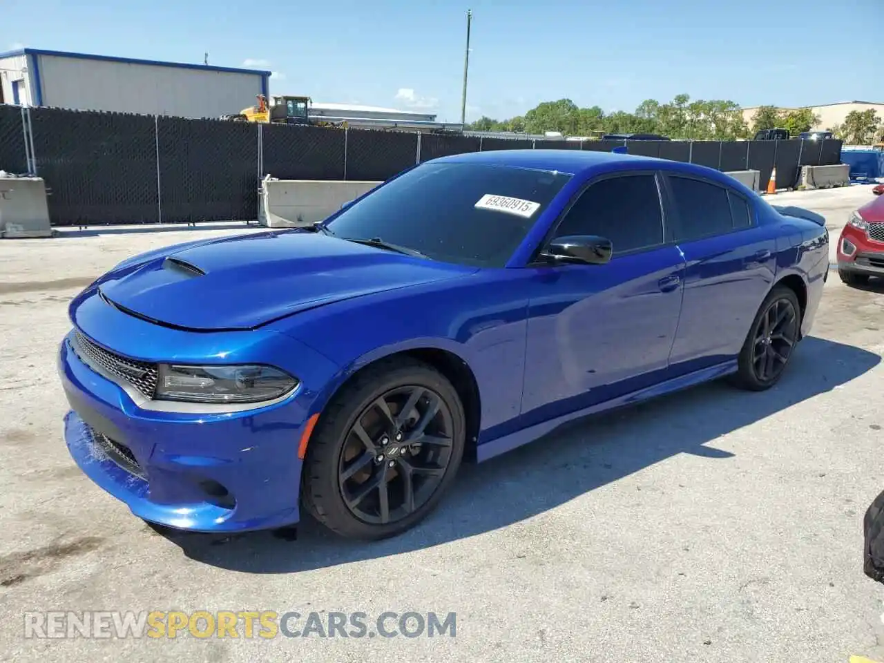 1 Photograph of a damaged car 2C3CDXHG4MH626037 DODGE CHARGER 2021
