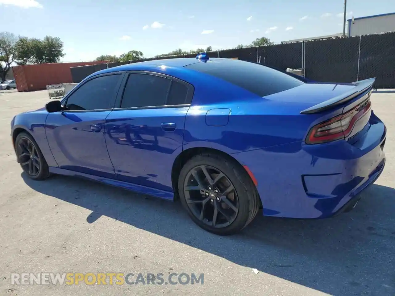2 Photograph of a damaged car 2C3CDXHG4MH626037 DODGE CHARGER 2021