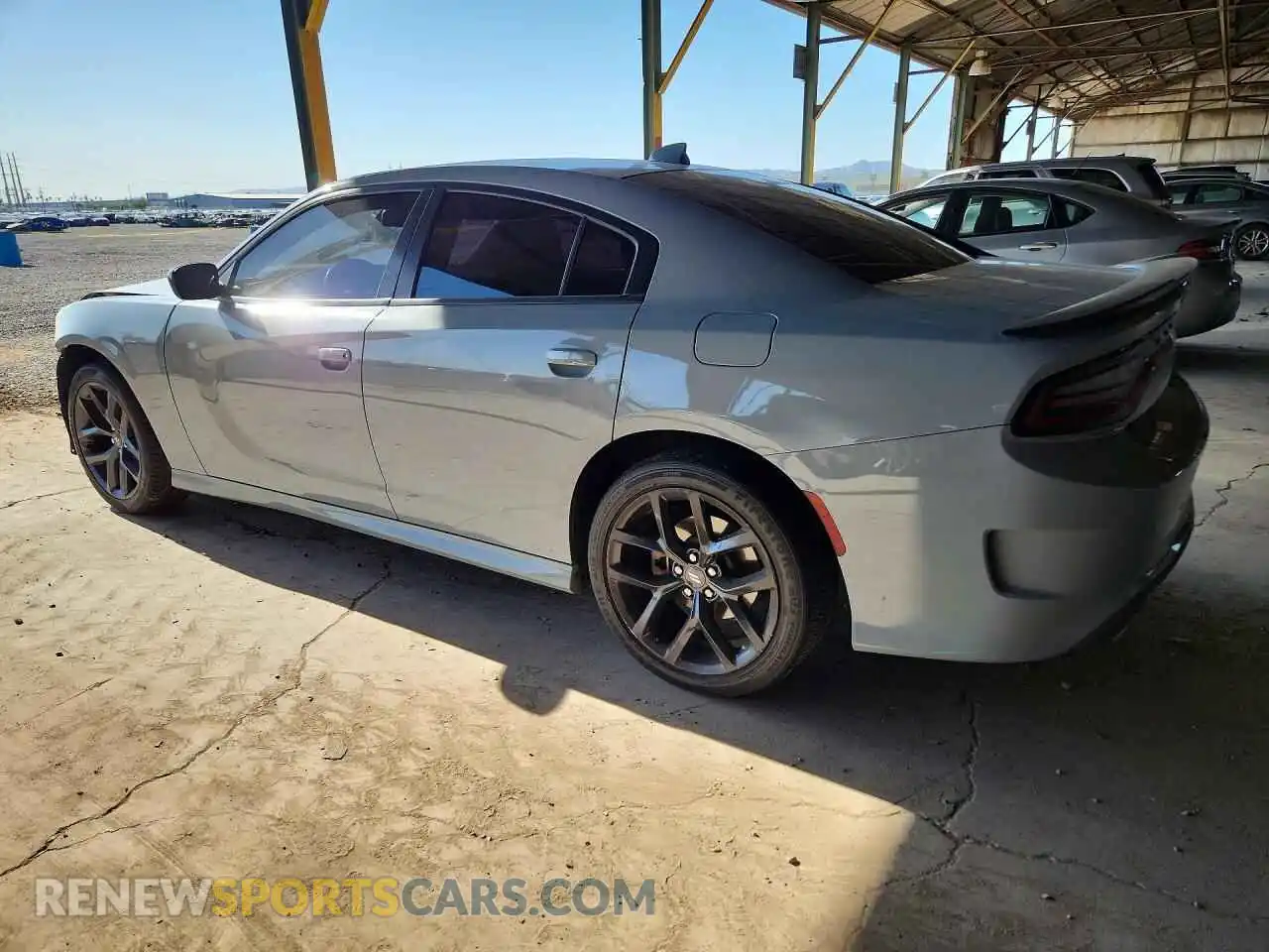 2 Photograph of a damaged car 2C3CDXHG4MH648166 DODGE CHARGER 2021