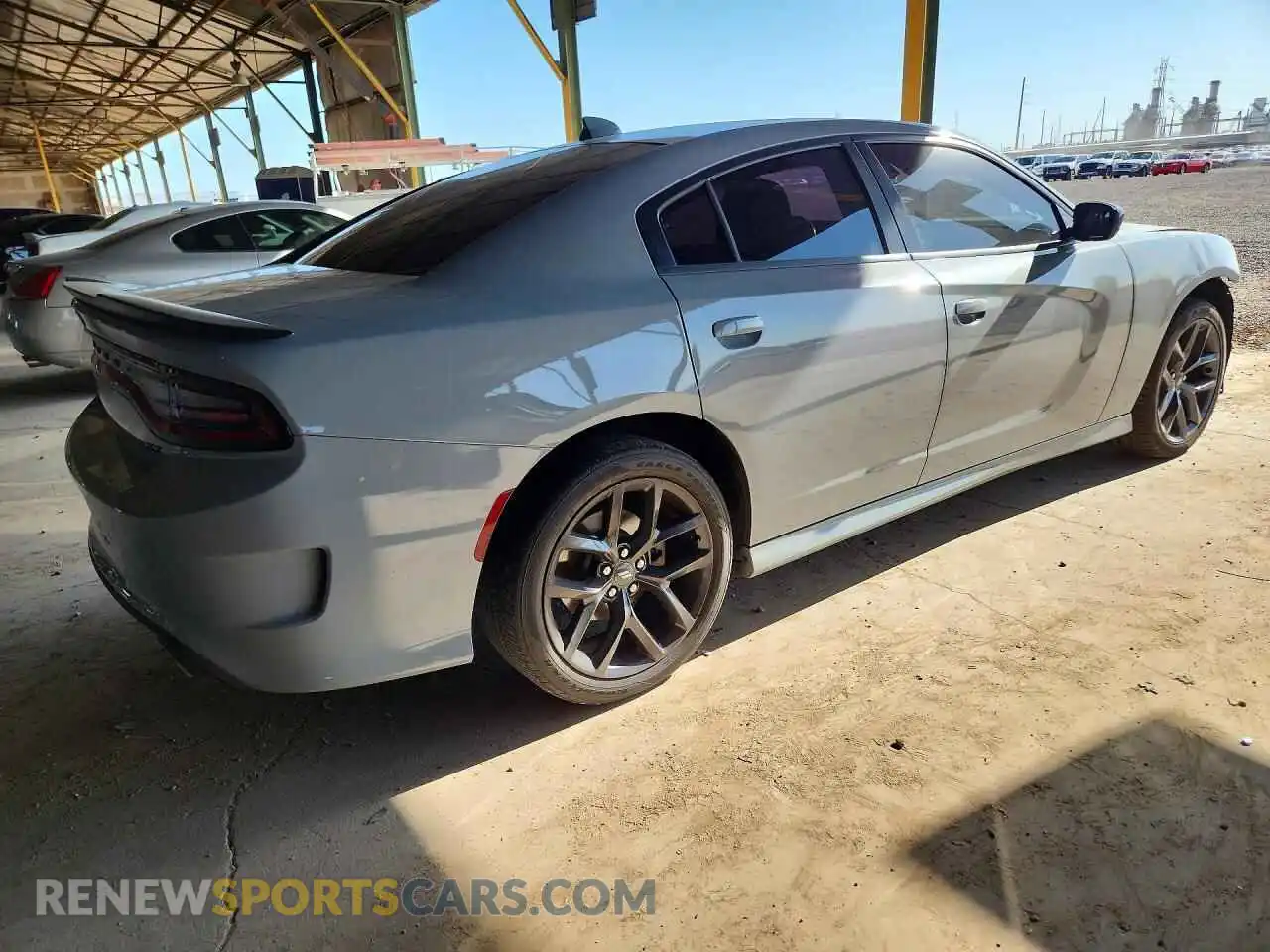 3 Photograph of a damaged car 2C3CDXHG4MH648166 DODGE CHARGER 2021