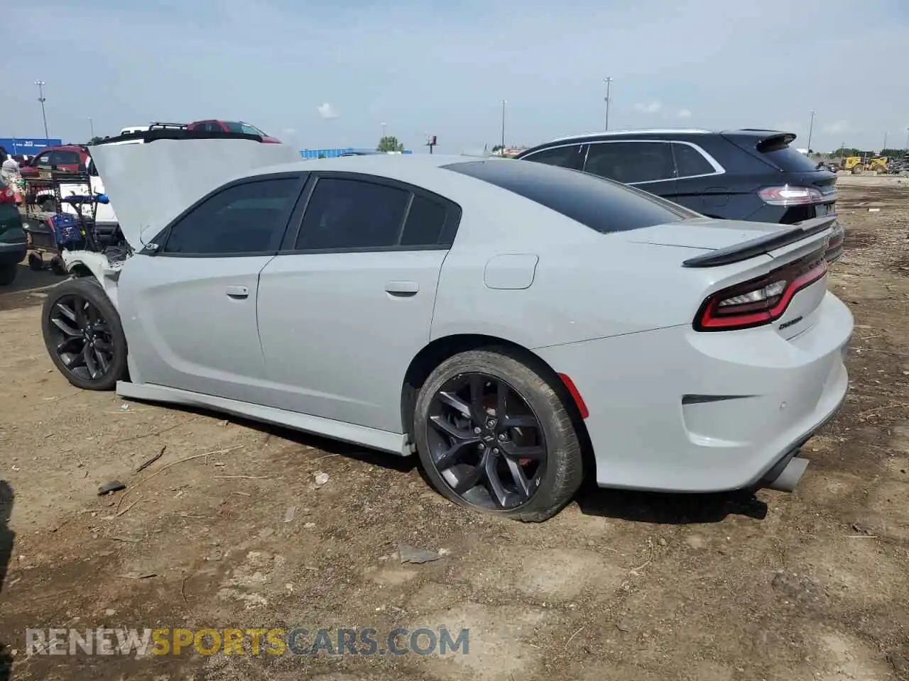 2 Photograph of a damaged car 2C3CDXHG4MH653397 DODGE CHARGER 2021