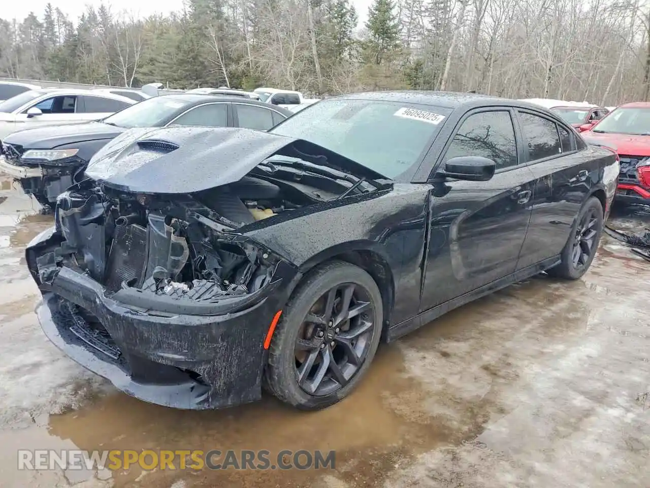 1 fotografías del automóvil dañado 2C3CDXHG5MH574059 DODGE CHARGER 2021