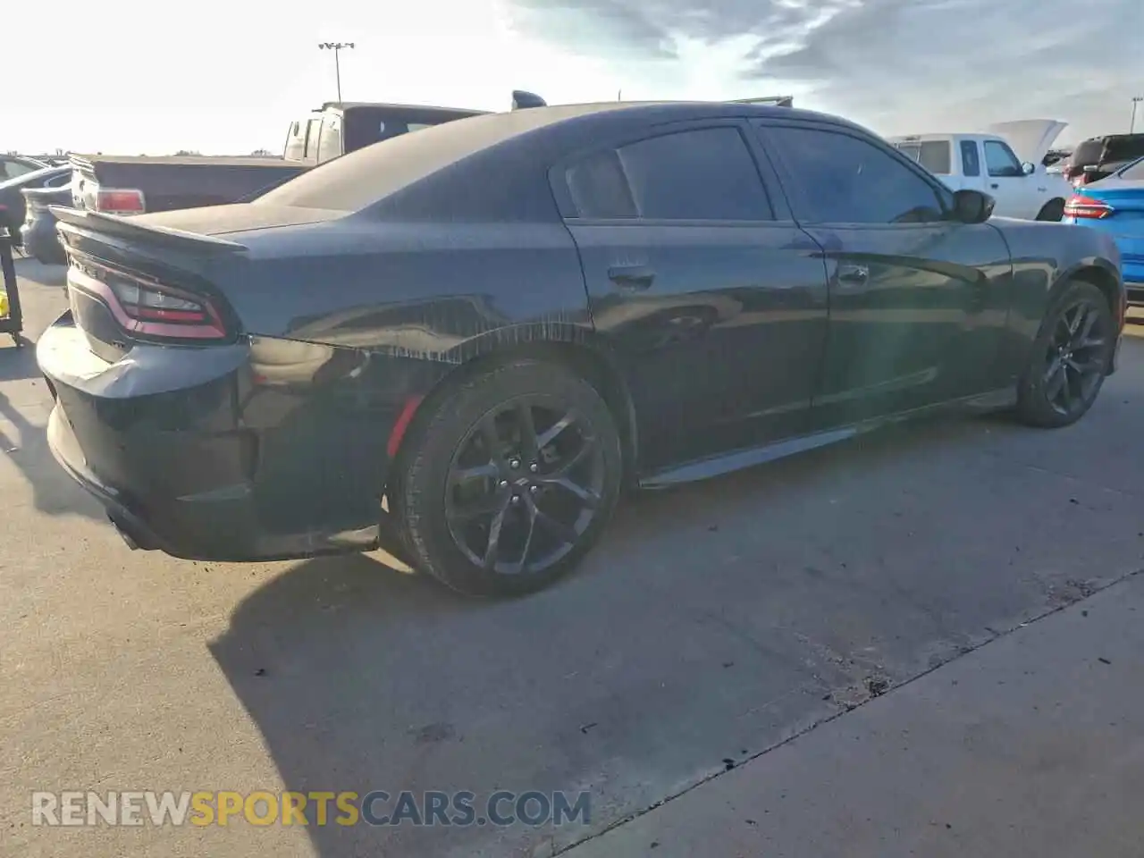 3 Фотография поврежденного автомобиля 2C3CDXHG5MH618190 DODGE CHARGER 2021