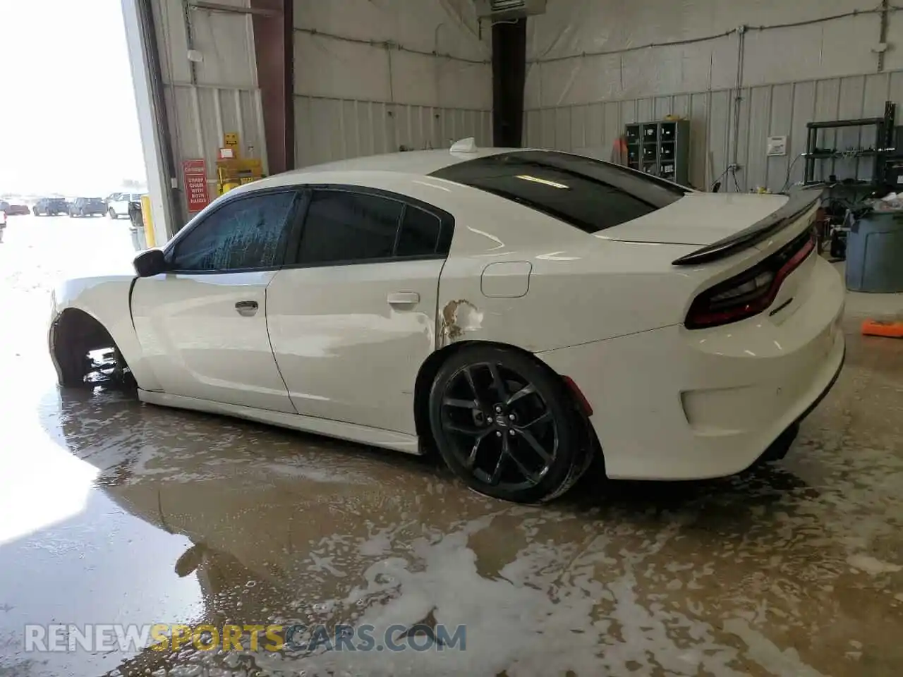 2 Photograph of a damaged car 2C3CDXHG5MH648158 DODGE CHARGER 2021