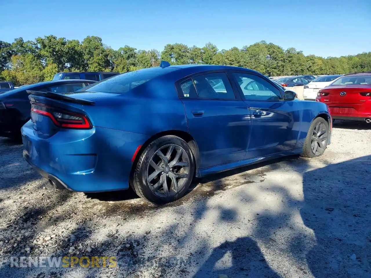 3 Photograph of a damaged car 2C3CDXHG6MH501895 DODGE CHARGER 2021