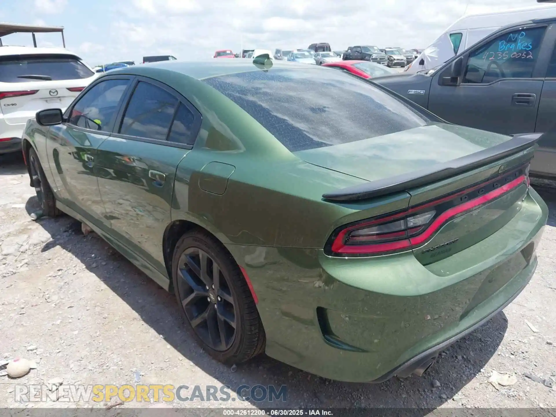3 Photograph of a damaged car 2C3CDXHG6MH518826 DODGE CHARGER 2021