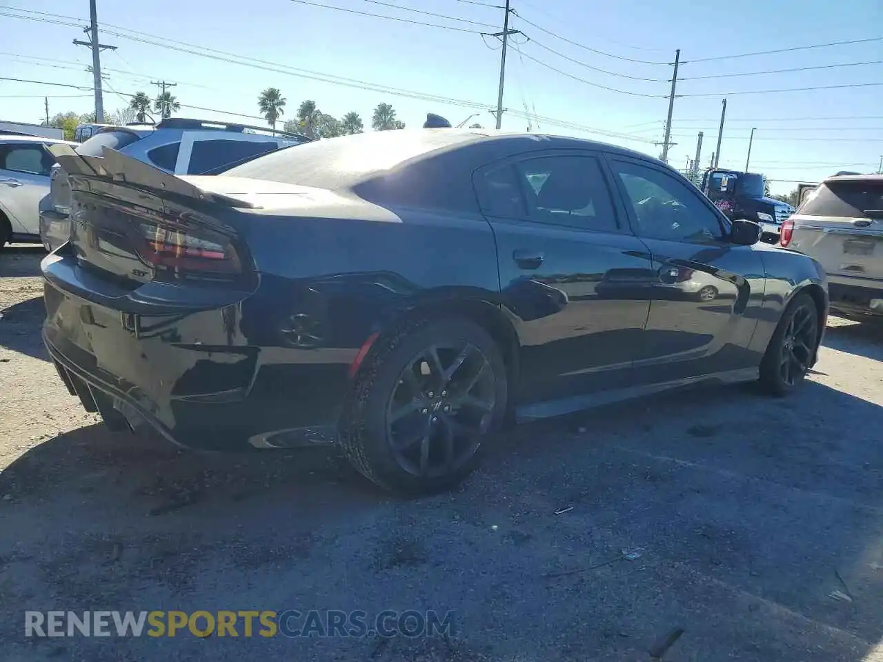 3 Photograph of a damaged car 2C3CDXHG6MH569646 DODGE CHARGER 2021