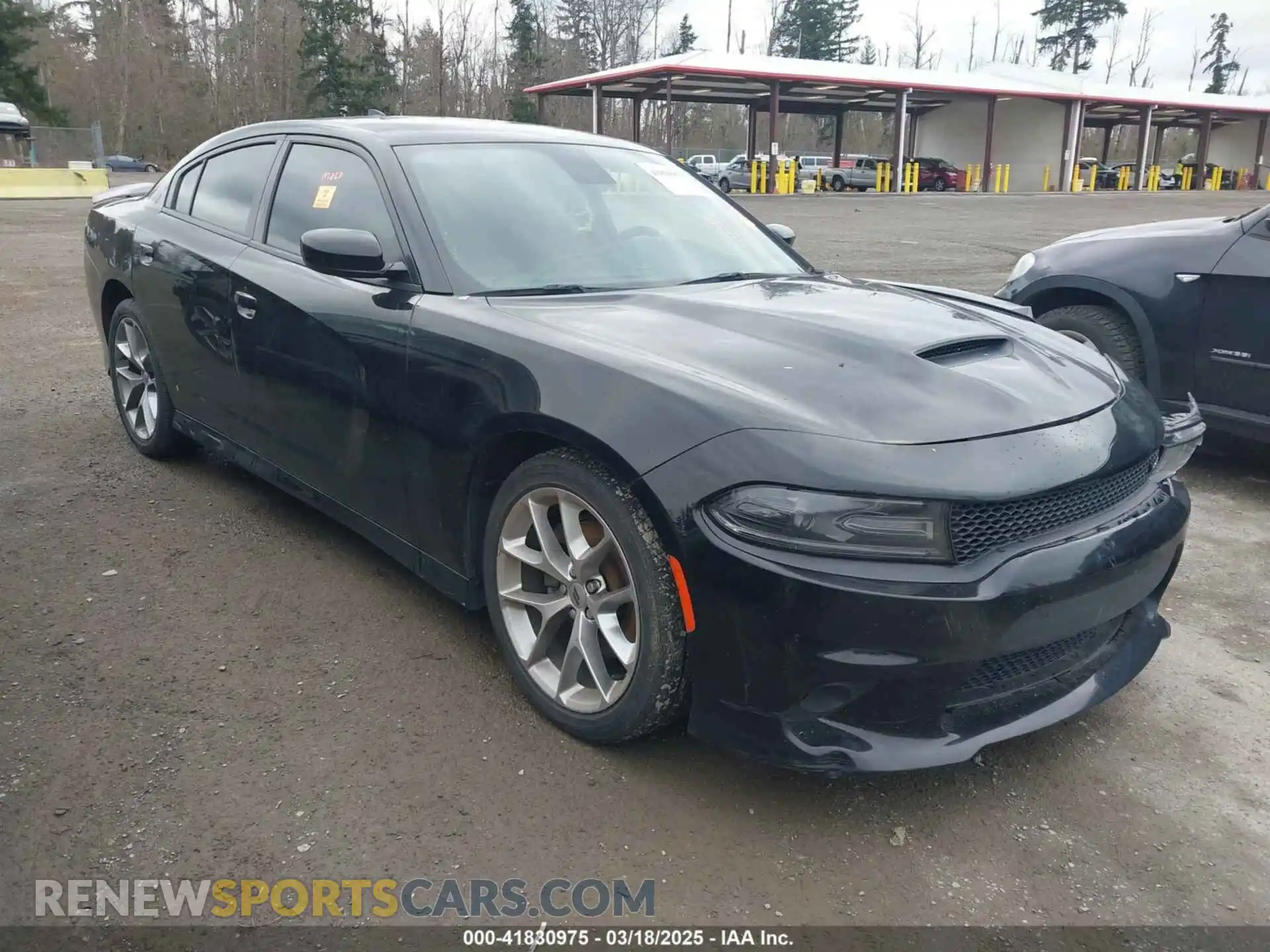 1 Photograph of a damaged car 2C3CDXHG7MH537983 DODGE CHARGER 2021