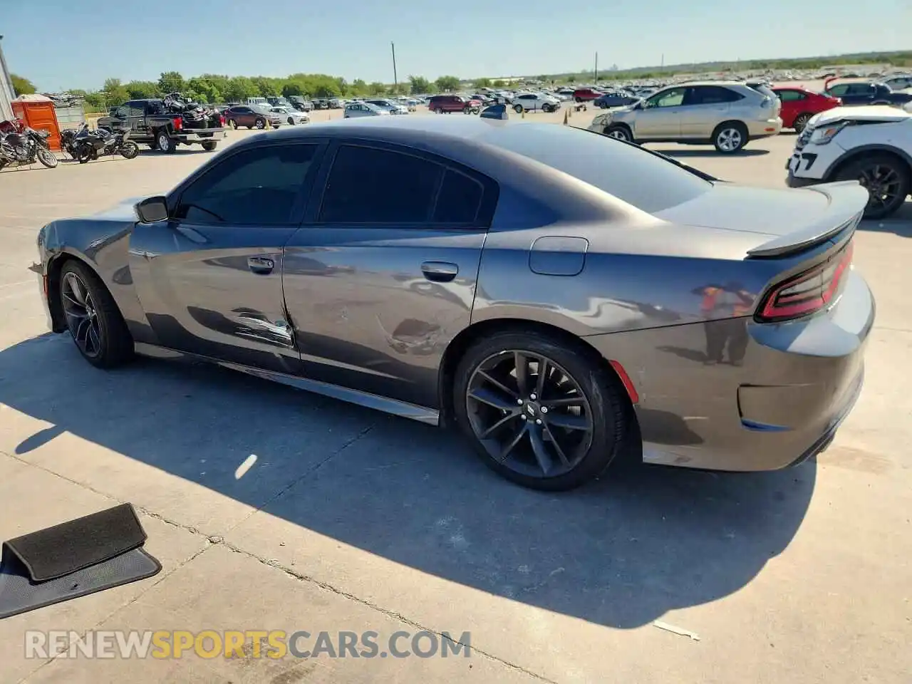 2 Photograph of a damaged car 2C3CDXHG7MH568912 DODGE CHARGER 2021