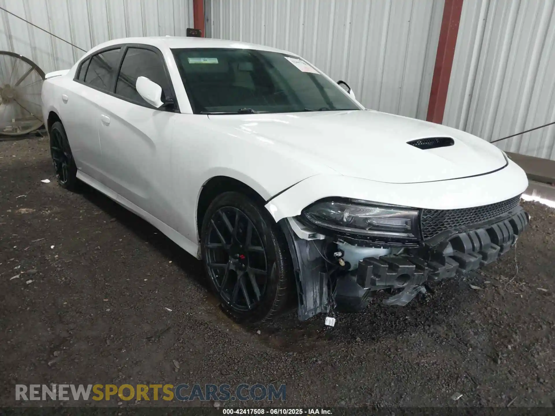 1 Photograph of a damaged car 2C3CDXHG7MH569073 DODGE CHARGER 2021
