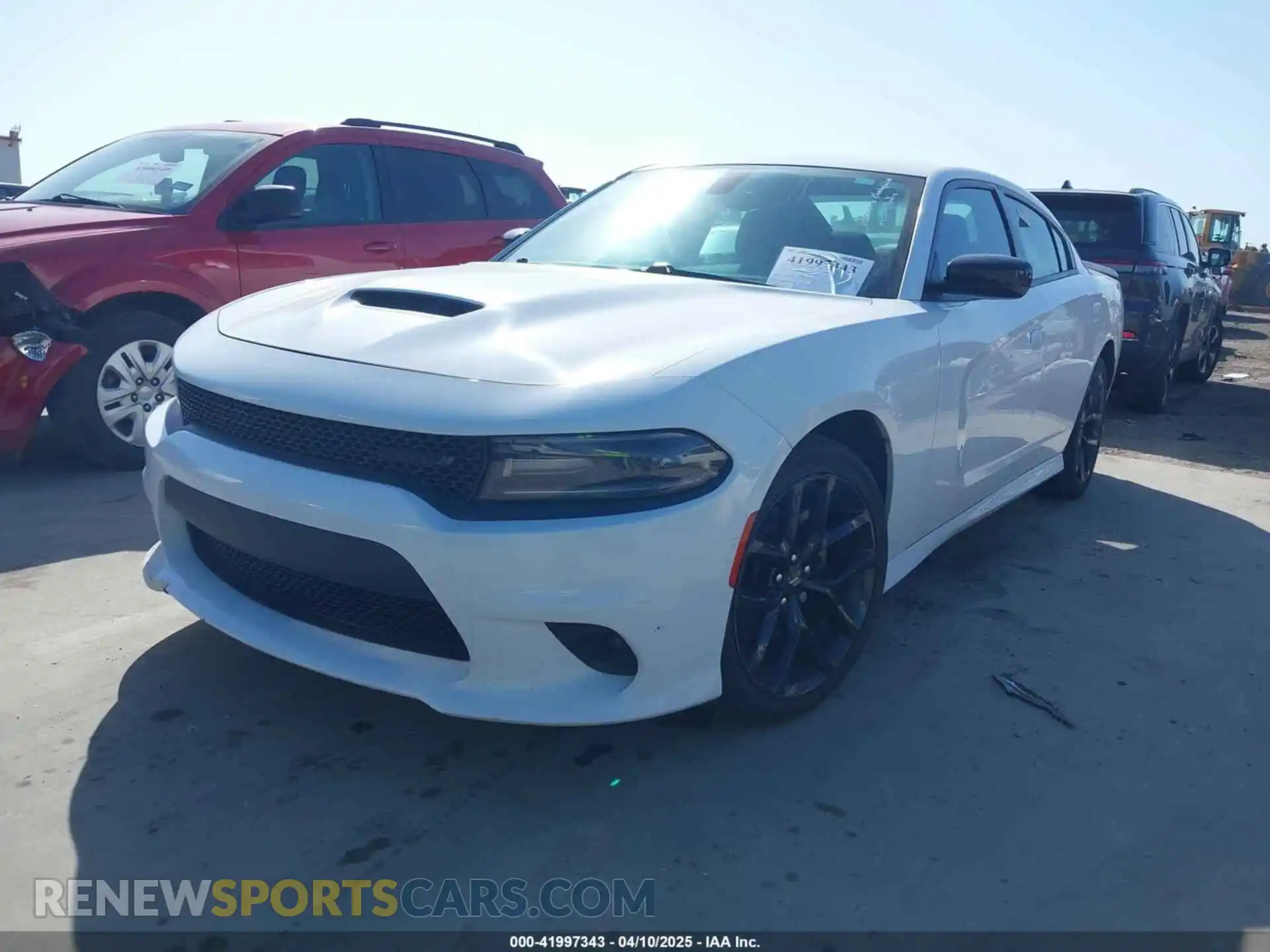 2 Photograph of a damaged car 2C3CDXHG7MH575245 DODGE CHARGER 2021